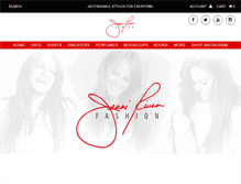 Tablet Screenshot of jenniriverafashion.com